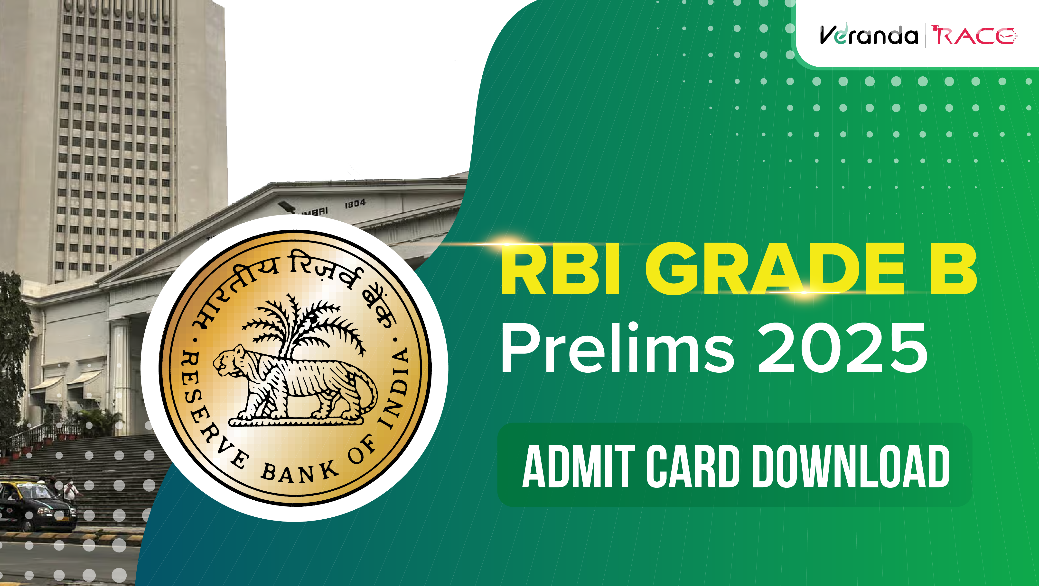 RBI Grade B Admit Card 2025 Out @ www.rbi.org.in, Direct Link to Download RBI Grade B Prelims Call Letter Now